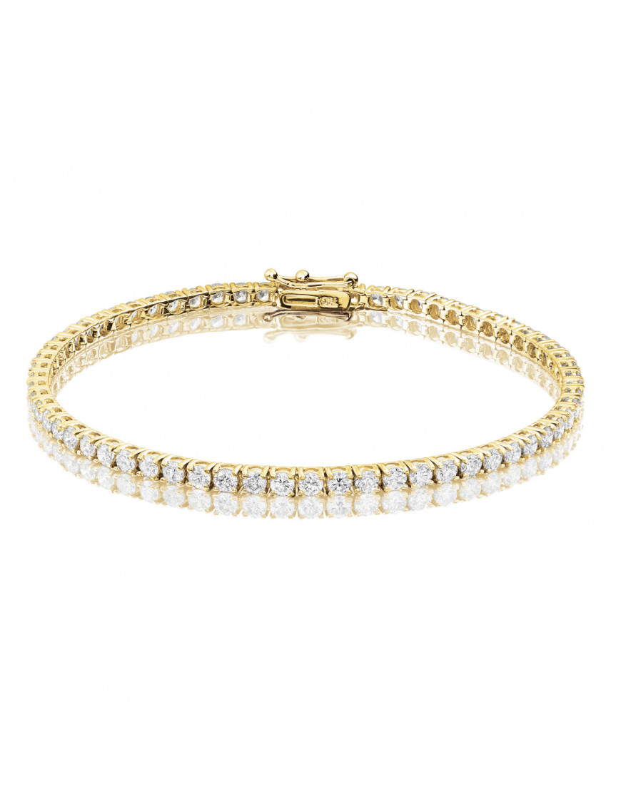 Diamond Tennis Bracelet | 3 Carat Tennis Bracelet | Natural –  Kingofjewelry.com