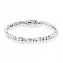 8ct Diamond Tennis Bracelet In 18ct White Gold