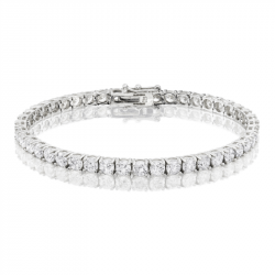 9.25ct Diamond Tennis Bracelet In 18ct White Gold